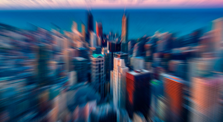 Zoom blur effect